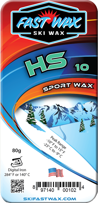 Fast Wax HS-10 Green Glide Wax - 80g – Gear West