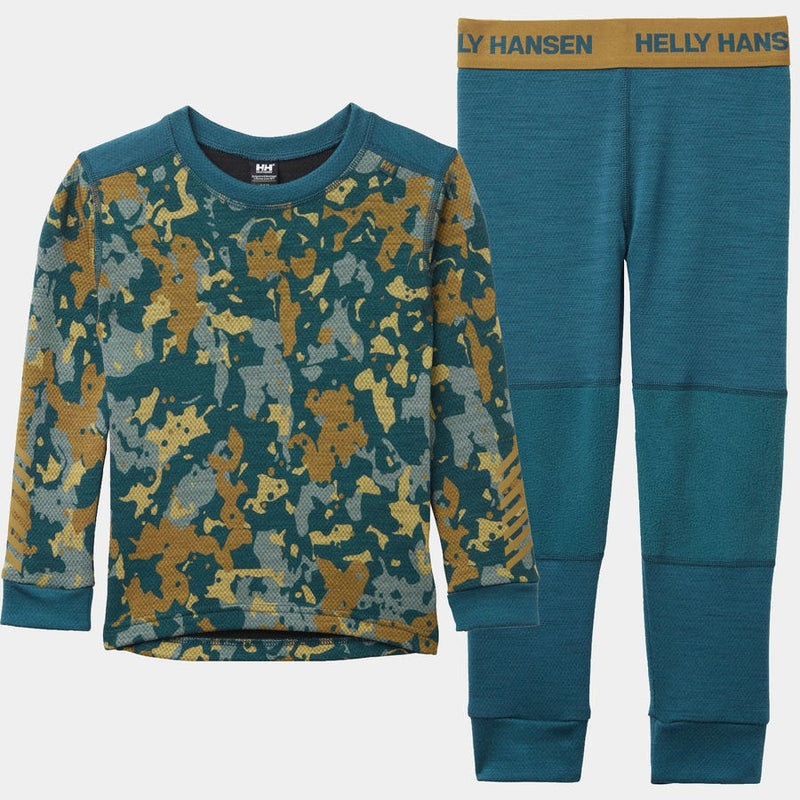 Load image into Gallery viewer, Helly Hansen Kids&#39; K Graphic Lifa Merino Set
