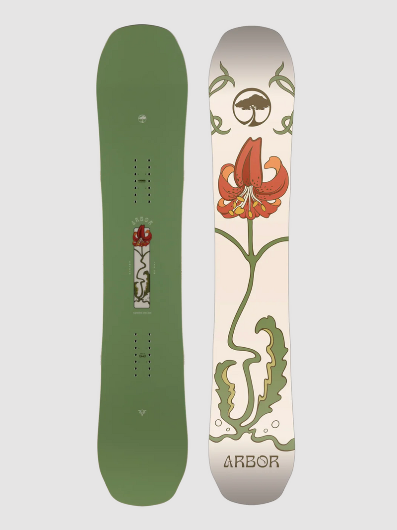 Load image into Gallery viewer, Arbor Women&#39;s Swoon Decon Snowboard 2025 + Union Women&#39;s Juliet Snowboard Binding 2025
