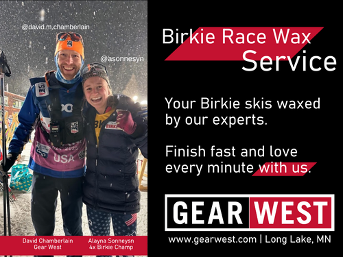 Birkie Race Wax Service