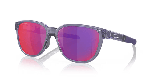 Oakley Actuator Transparent Lilac Sunglasses w/ Violet Prism Road Lens