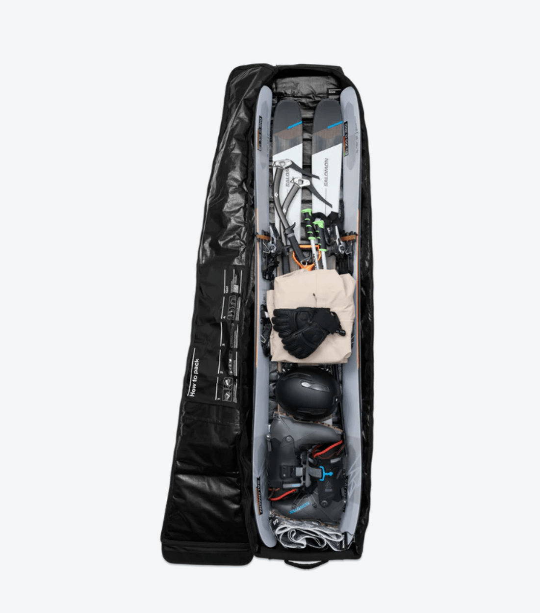 SAC A DOS + VALISE ROSSIGNOL SNOW SPLIT ROLLER CABIN · Skiokz