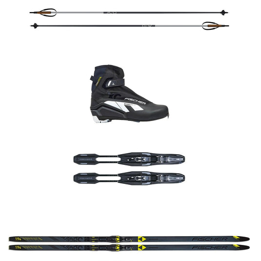 Fischer Superlite Crown EF Ski Package