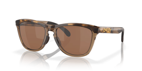 Oakley Frogskins Range Brown Tort Smoke Sunglasses w/Prizm Tungsten Polarized Lens