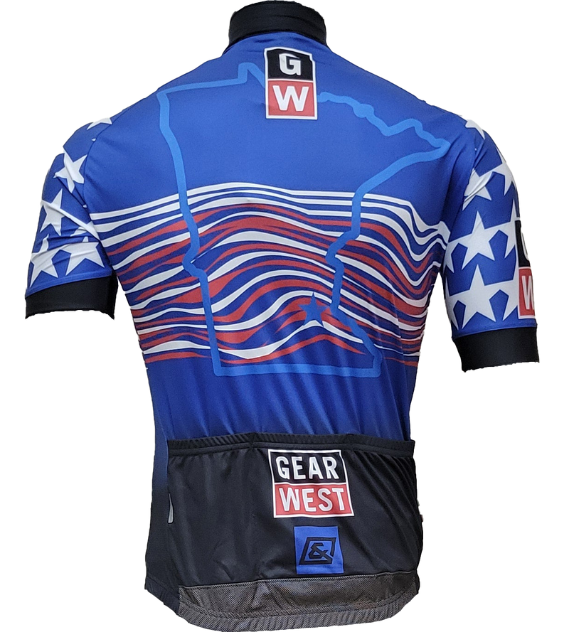 Load image into Gallery viewer, Gear West Men&#39;s DNA Cycling Distance Short Sleeve Jersey
