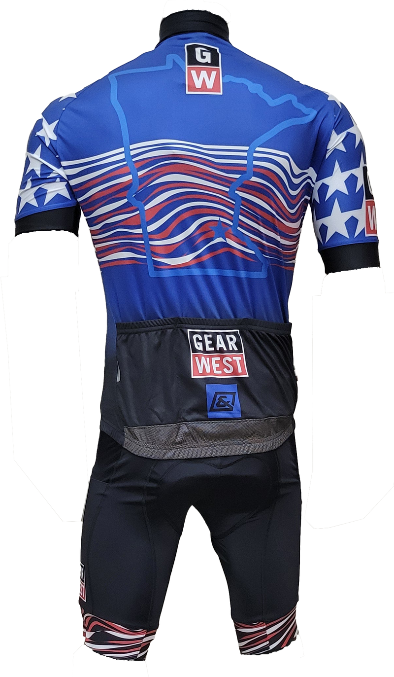 Load image into Gallery viewer, Gear West Men&#39;s DNA Cycling Gravel Bib Short
