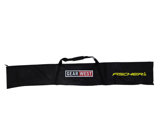 Fischer Gear West XC Ski Bag Economy 3 Pair 210cm Black