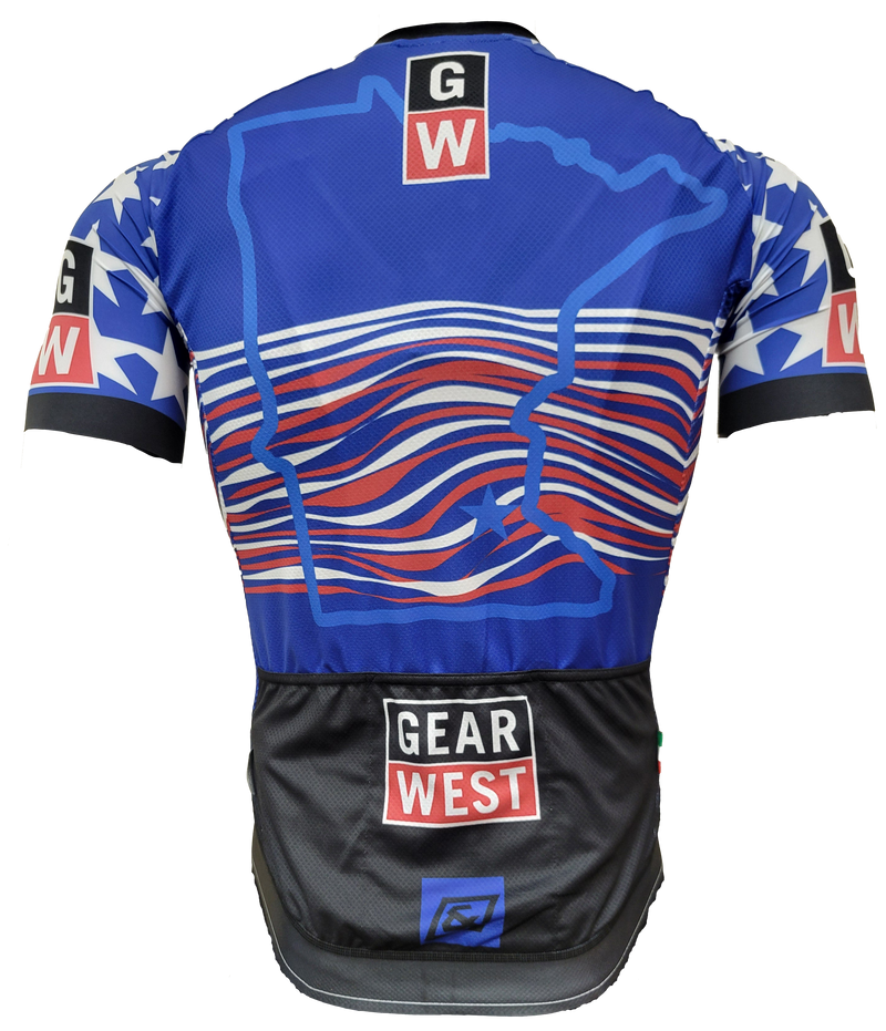 Load image into Gallery viewer, Gear West Men&#39;s DNA Cycling Race Day SS Jersey
