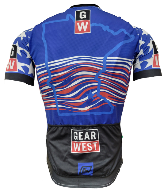 Gear West Men's DNA Cycling Race Day SS Jersey