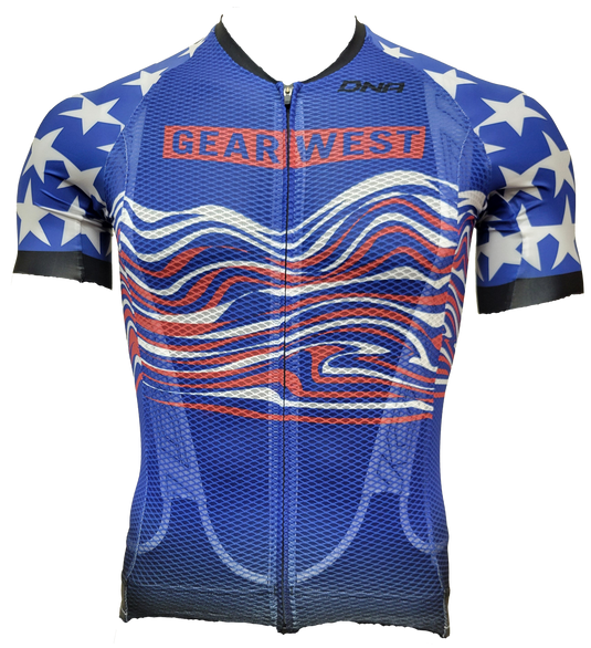 Gear West Men's DNA Cycling Race Day SS Jersey