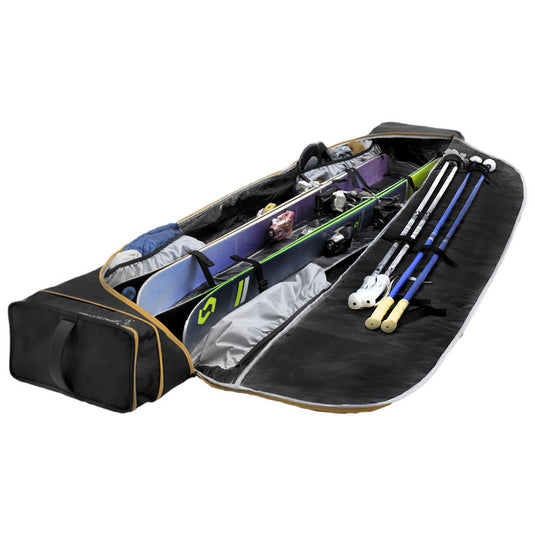 Kulkea Kantaja Double Roller Ski Bag