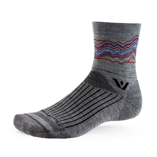 Swiftwick Pursuit Quarter Crew High