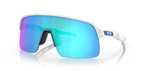 Oakley Sutro Lite Matte White Sunglasses w/ Prizm Sapphire Lens