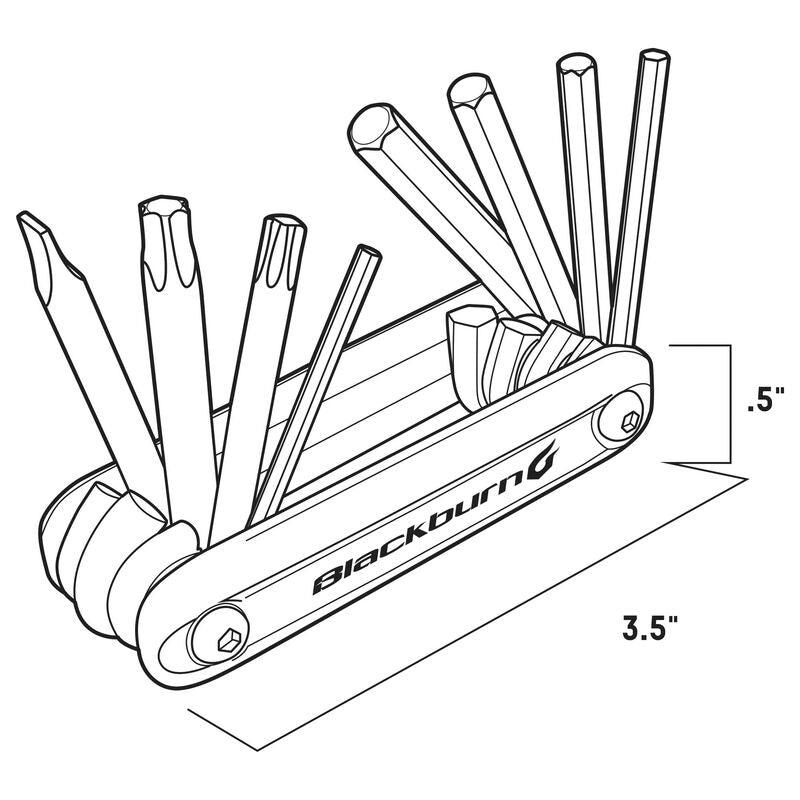 Load image into Gallery viewer, Blackburn Grid 8 Mini Multitool - Gear West
