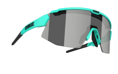 Bliz Breeze Matte Turquoise W/Smoke Silver Mirror Lens - Gear West