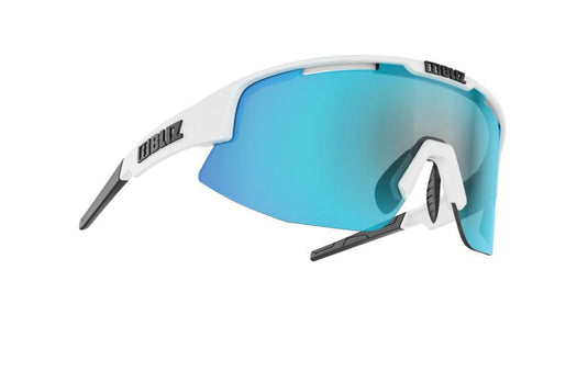 Bliz Matrix Small White Frame w/ Smoke Blue Multi Lens - Gear West