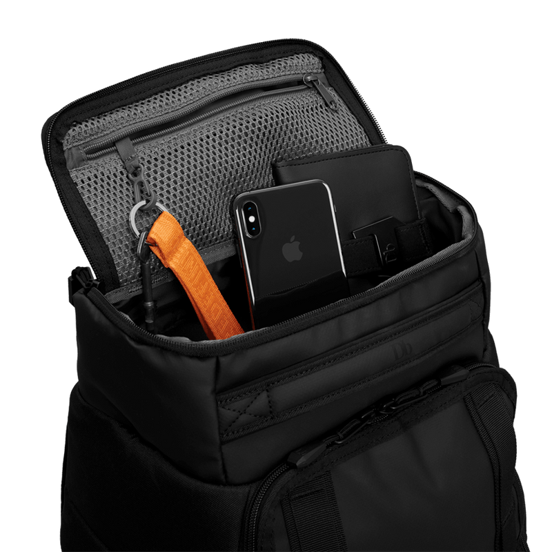 Load image into Gallery viewer, Db Bags The Hugger (The Strøm) 30L Backpack in Blackout - Gear West
