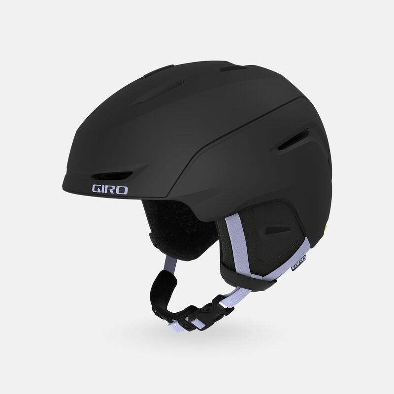 Load image into Gallery viewer, Giro Avera MIPS Helmet in Matte Black/Fluff Purple Size Small - Gear West
