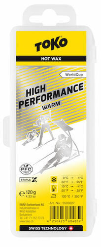 Toko WC High Performance Wax Warm 120G - Gear West